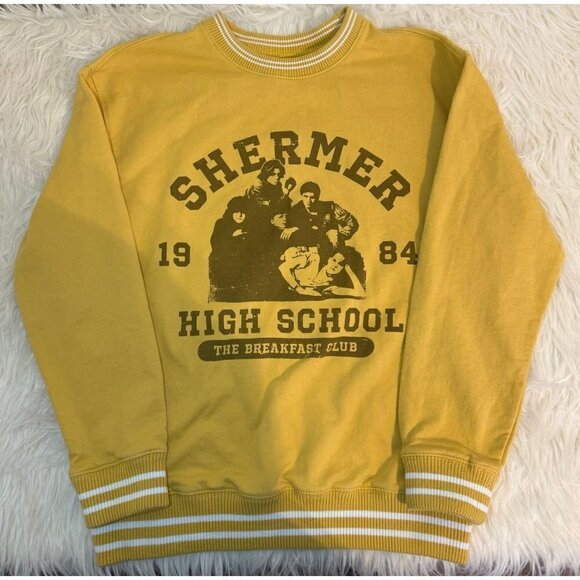 Women’s  The Breakfast Club Shermer High School Crewneck‎ Sweatshirt Size Small - Picture 6 of 8